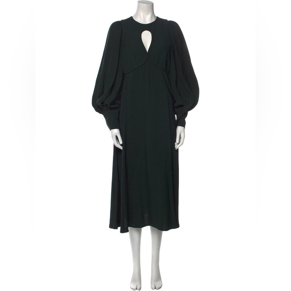 ZIMMERMANN Crew Neck Keyhole Long Dress